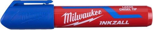 Load image into Gallery viewer, Milwaukee accessoires inkzall blauwe l beitelpunt marker | 12 stuks - 4932471557
