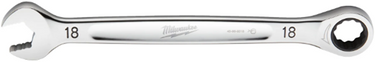 Milwaukee accessoires maxbite ratel sleutel metrisch 18mm - 1st - 4932471511