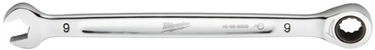 Milwaukee accessoires maxbite ratel sleutel metrisch 9mm - 1st - 4932471502