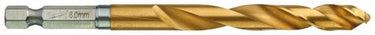 Milwaukee accessoires metaalboor shockwave hss-g ti. 8mm -1pc - 48894719