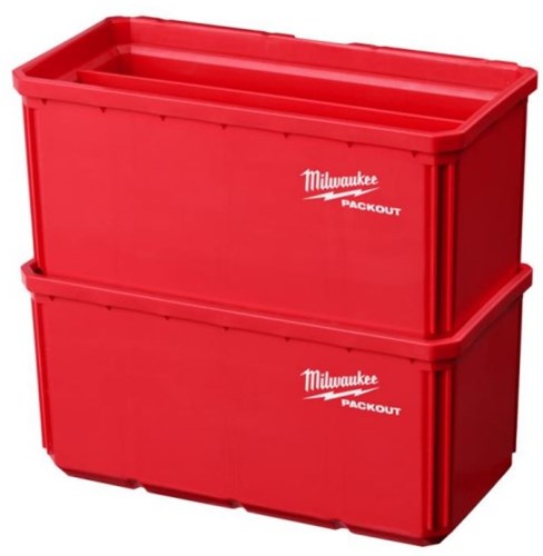 Load image into Gallery viewer, Milwaukee accessoires packout 10x20 cm bakjes (2 stuks) - 4932480699
