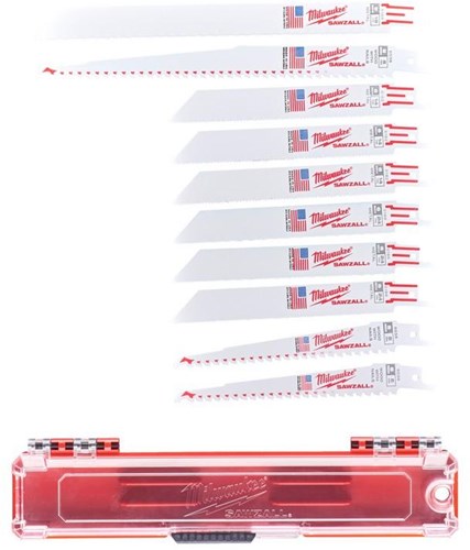 Milwaukee accessoires set sawzall ® reciprozaagbladen - 10 stuks - 49222211