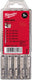 Milwaukee accessoires set sds-plus hamerboren in kunststof cassette (5-delig) new ms2 - 4932352338