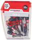 Milwaukee accessoires milwaukee shockwave impact duty™ schroefbits cd tic tac tx15 x 25 mm - 25 stuks - 4932430873
