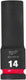 Milwaukee accessoires shockwave krachtdop 1 2 lang 14 mm | 1 stuk - 4932480332