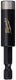 Milwaukee accessoires shockwave magnetische bithouder met ¼ hex opname, 60 mm - 4932352406