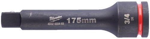 Milwaukee accessoires slagdop extentie shockwave 3 4 175mm | 1 stuk - 4932480403