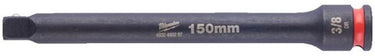 Milwaukee accessoires slagdop extentie shockwave 3 8 150mm | 1 stuk - 4932480297