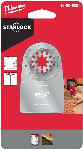 Laden Sie das Bild in Galerie -Viewer, Milwaukee accessoires starlock - omt sl scraper flexible 52x37mm-1pc - 48906061
