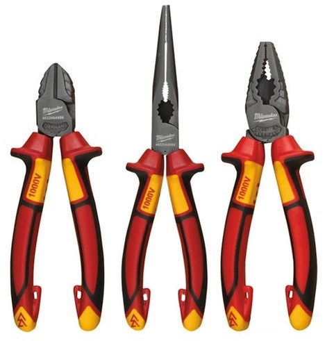 Milwaukee accessoires milwaukee vde 3-delige tangenset vde 3 delige plier set - 4932464575