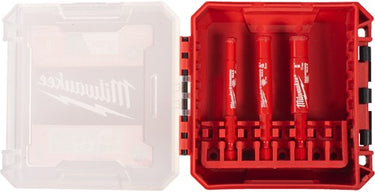 Milwaukee accessoires milwaukee diamantboorset | diamond max™ | 1 4 nat droog | 3 stuks - 4932498368