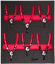 Milwaukee foam inlay borgveertangenset | 6-delig - 4932493633