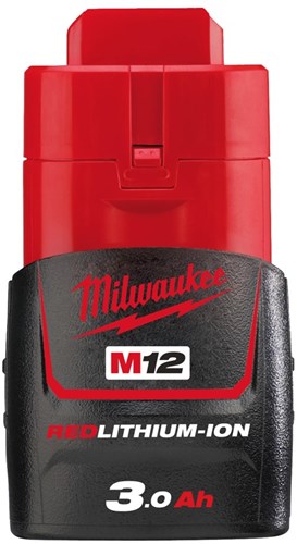 Milwaukee m12 b3 accu (12 v 3,0 ah) - 4932451388