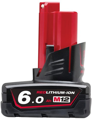 Milwaukee m12 b6 li-ion accu v12 6.0ah m12™ - 4932451395