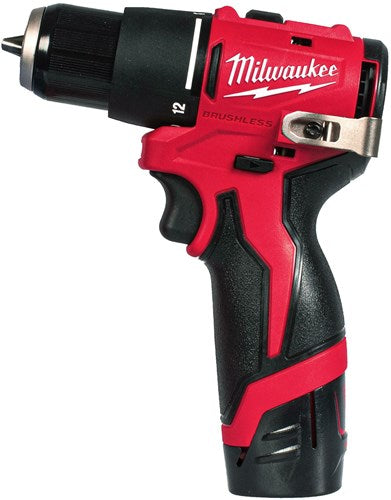 Load image into Gallery viewer, Milwaukee m12 blpdrc-202c compact koolborstelloze accu klopboorschroefmachine (2x 2,0ah accu) - 4933500422
