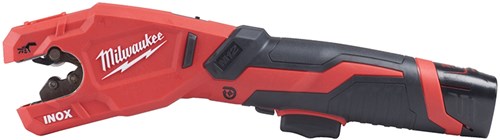 Milwaukee m12 pcss-202c | m12 raptor pijpsnijder roestvast staal - 4933479242 - 4933479242