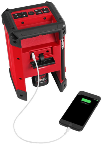 Load image into Gallery viewer, Milwaukee m12 rcdab+ radio lader | 12v | excl. accu's en lader - 4933472114
