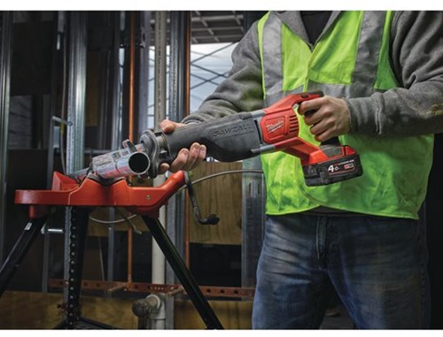 Afbeelding laden in galerijviewer, Milwaukee m18 bsx-0 accu reciprozaagmachine | zonder accu's en lader - 4933447275
