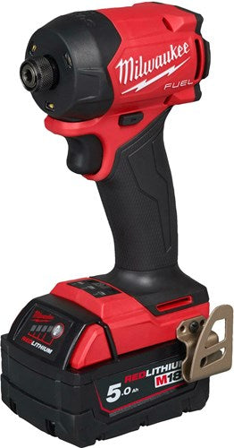 Load image into Gallery viewer, Milwaukee m18 fidrq-502x fuel accu slagschroevendraaier | surge | hex | hydraulisch | gen ii | incl. 2 x m18 b5 accu's en m12-18fc lader | in hd box - 4933498912
