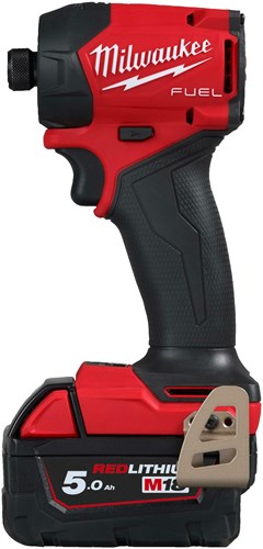 Load image into Gallery viewer, Milwaukee m18 fidrq-502x fuel accu slagschroevendraaier | surge | hex | hydraulisch | gen ii | incl. 2 x m18 b5 accu's en m12-18fc lader | in hd box - 4933498912
