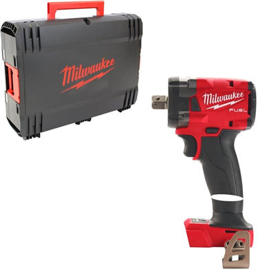 Milwaukee m18 fiw2p12-0x fuel | 1 2 | compacte slagmoersleutel | zonder accu's en lader - 4933478446