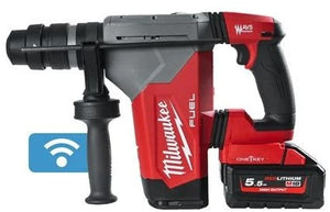 Milwaukee m18 onefhpx-552x | fuel one-key accu boorhamer 18v sds-plus 32mm fixtec in hd box (2x 5.5ah accu + m12-18 fc lader) - 4933478496