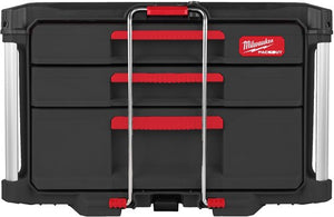 Milwaukee packout 2 + 1 drawer tool box packout™ box 2+1 lades 363 x 564 x 414 - 4932493190