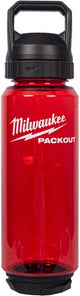 Milwaukee packout™ plastic fles met drinkdop | 1005 ml | rood - 4932498637