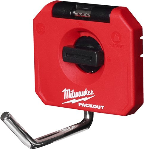 Milwaukee packout small single straight hook packout™ enkele rechte haak - 4932493383