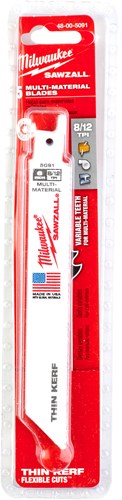 ギャラリービューアに画像をロードする, Milwaukee accessoires milwaukee reciprozaagbladen | universeel | hout metaal kunststof | 150mm x 8 12 tpi | 5 stuks - 48475091
