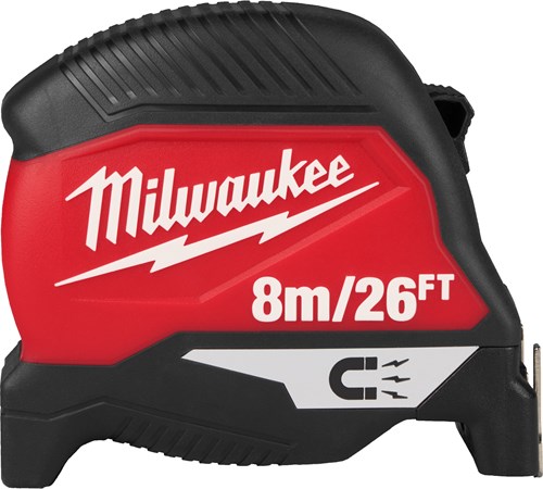 Load image into Gallery viewer, Milwaukee rolmaat | gen iiii | magnetisch | 8 m x 30 mm (26 ft) - 4932498771
