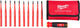 Milwaukee schroevendraaiersset | geïsoleerd | vde | 10 in 1 | multi-bit | in etui - 4932493657