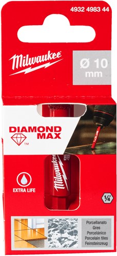 Load image into Gallery viewer, Milwaukee accessoires milwaukee tegelboor | diamond max™ | 1 4 nat droog boren | 10 mm 1 4 hex - 4932498344
