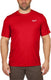 Milwaukee ww ss rd l t-shirt workskin™ warm weather short sleeve red l - 4932493070