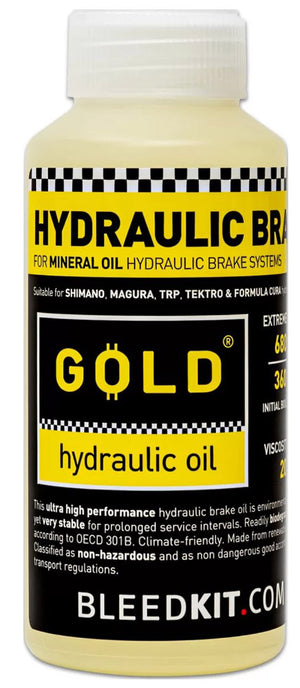 Bleedkit mineral brake fluid gold