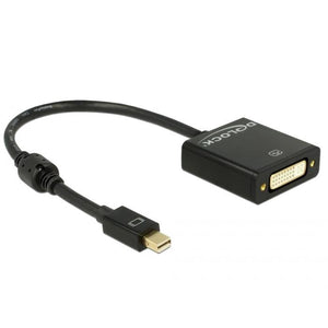 Delock mini-displayport naar dvi 4k adapter (zwart)