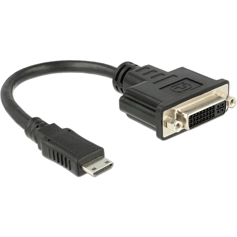 Load image into Gallery viewer, Hdmi c mini naar dvi-i verloopstekker
