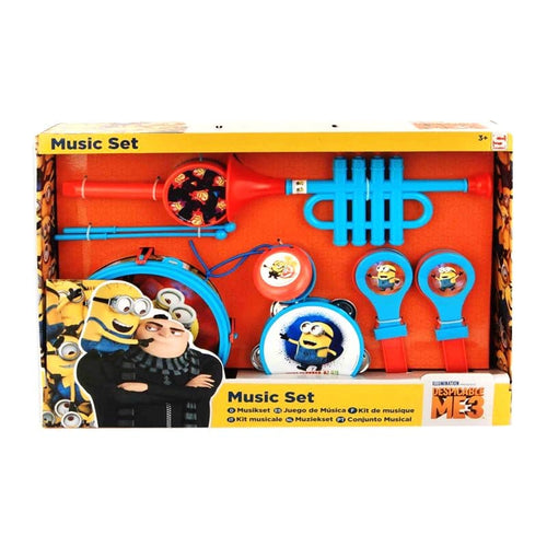 Jonotoys dispicable me minions muziek set 9-delig
