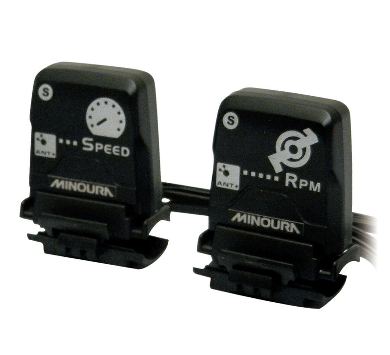 Load image into Gallery viewer, Minoura sensor kit draadloos (snelheid + cadans)
