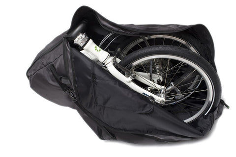 Tas Mirage vouwfietstas XL 24 26 zwart