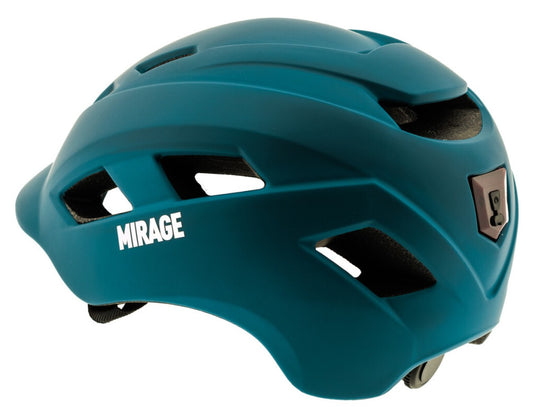 Buzaglo mirage urban helm e-bike led 55-58cm mat blauw