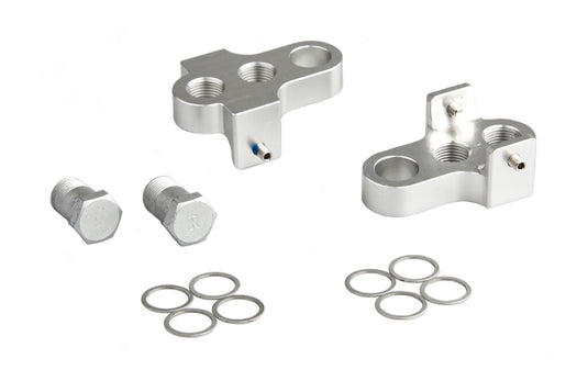 Mirage crankverkorters met rvs bouten aluminium t6 zilver