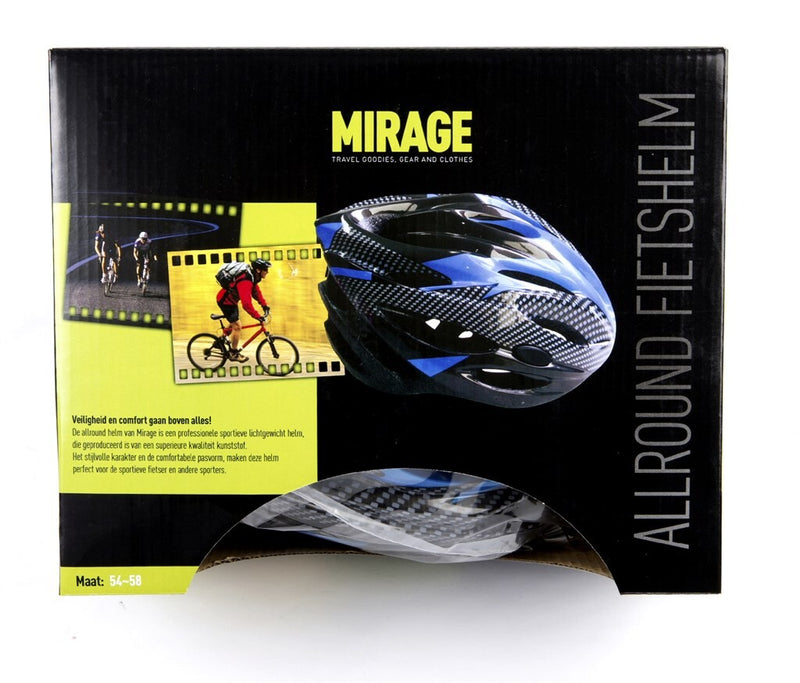 Load image into Gallery viewer, Mirage helm l 58-62 zilver zwart wit
