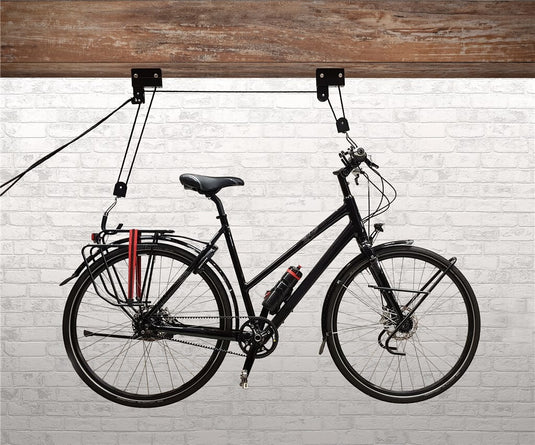 fietslift Superlifter 57kg staal zwart 11-delig