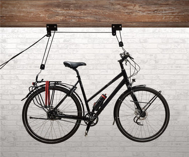 fietslift Superlifter 57kg staal zwart 11-delig