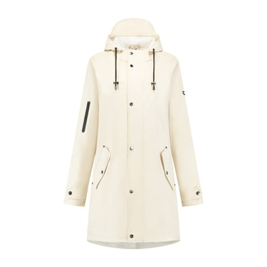 Mirage regenjas rainfall trenchcoat - maat xl - gemaakt van polyester soft touch - off white