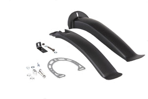 Alpina mirage spatbordenset 24“ zwart