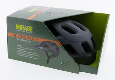 Buzaglo mirage tour mtb helm 55-58cm, nta, mat grijs