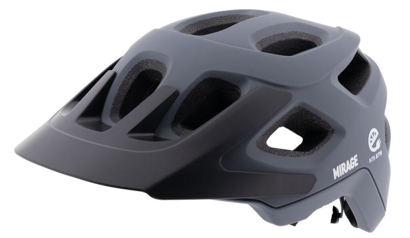 Load image into Gallery viewer, Mirage tour mtb helm 58-61cm, nta, mat grijs
