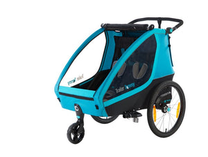 Mirage Tommy Kinderfietskar - Aluminium frame, wielvering, 3-punts gordel, blauw, 2021
